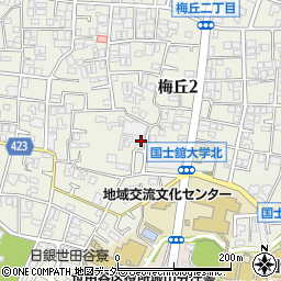 東京都世田谷区梅丘2丁目21-27周辺の地図