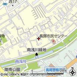 東京都八王子市長房町1521周辺の地図