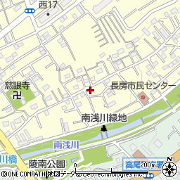 東京都八王子市長房町1509-25周辺の地図