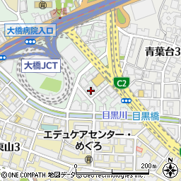 東京都目黒区大橋1丁目6-8周辺の地図
