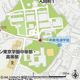 NTT中央研修センタ周辺の地図