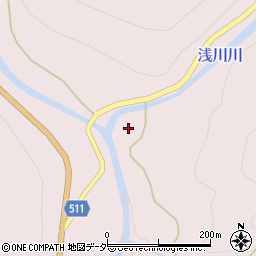 山梨県大月市七保町浅川2047周辺の地図