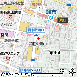 株式会社エイブル　調布南口店周辺の地図