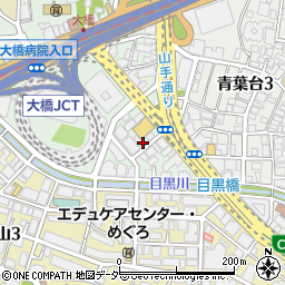 東京都目黒区大橋1丁目6-7周辺の地図