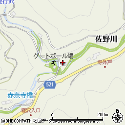 神奈川県相模原市緑区佐野川740周辺の地図