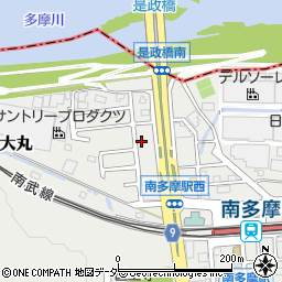 東京都稲城市大丸2254-1周辺の地図