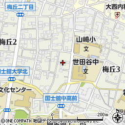 東京都世田谷区梅丘2丁目13-26周辺の地図