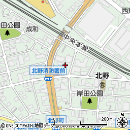 東京都八王子市北野町575周辺の地図