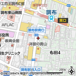 イントランス調布ビル周辺の地図