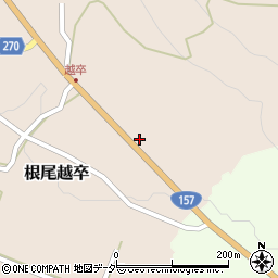 岐阜県本巣市根尾越卒351周辺の地図