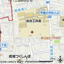 東京都世田谷区成城9丁目周辺の地図