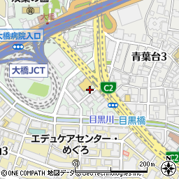 東京都目黒区大橋1丁目6-6周辺の地図