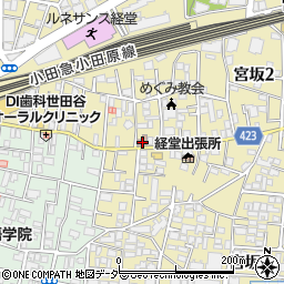 世田谷消防署宮の坂出張所周辺の地図