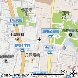 山梨県甲府市太田町9-18周辺の地図