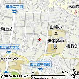 東京都世田谷区梅丘2丁目13-18周辺の地図