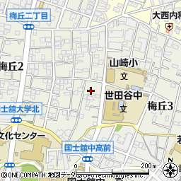 東京都世田谷区梅丘2丁目13-22周辺の地図