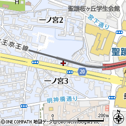 株式会社東都聖蹟桜ヶ丘店周辺の地図