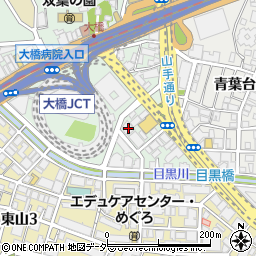 東京都目黒区大橋1丁目6-13周辺の地図