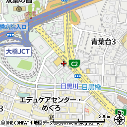 東京都目黒区大橋1丁目6-4周辺の地図