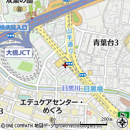 東京都目黒区大橋1丁目6-4周辺の地図