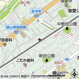 東京都八王子市並木町16周辺の地図