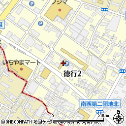 居酒屋 Birthday 甲府店周辺の地図