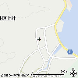 兵庫県美方郡香美町香住区上計1156周辺の地図