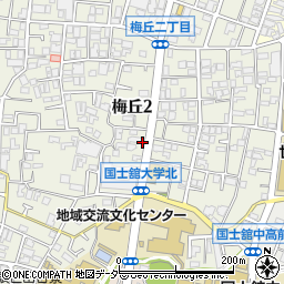 東京都世田谷区梅丘2丁目周辺の地図