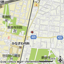 東京新聞　豪徳寺専売所購読申込専用周辺の地図