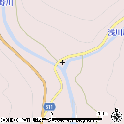 山梨県大月市七保町浅川2012周辺の地図