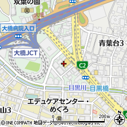 東京都目黒区大橋1丁目6周辺の地図