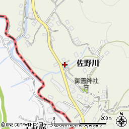 神奈川県相模原市緑区佐野川3341周辺の地図