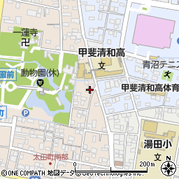 山梨県甲府市太田町11-3周辺の地図
