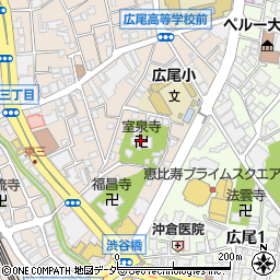 室泉寺周辺の地図