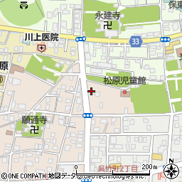 松原庵本店周辺の地図