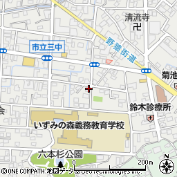 東京都八王子市子安町2丁目周辺の地図