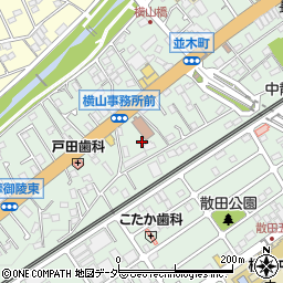 東京都八王子市並木町15周辺の地図