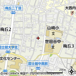 東京都世田谷区梅丘2丁目13-19周辺の地図