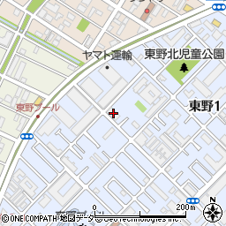 浅川組浦安社宅周辺の地図
