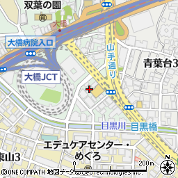 東京都目黒区大橋1丁目6-2周辺の地図