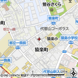東京都渋谷区猿楽町13周辺の地図
