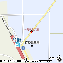 市役所竹野支所周辺の地図