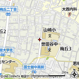 東京都世田谷区梅丘2丁目13-23周辺の地図
