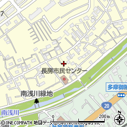 東京都八王子市長房町503周辺の地図