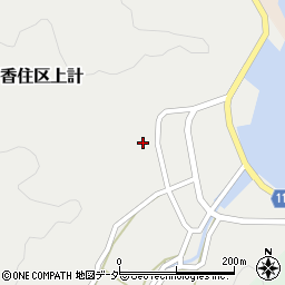 兵庫県美方郡香美町香住区上計1183周辺の地図