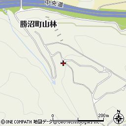 山梨県甲州市勝沼町山林478周辺の地図