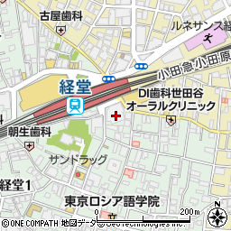 三井住友トラスト不動産株式会社　経堂センター周辺の地図