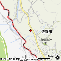 神奈川県相模原市緑区佐野川3343周辺の地図