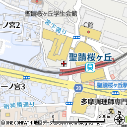三井住友銀行多摩支店周辺の地図