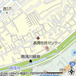 東京都八王子市長房町506-21周辺の地図